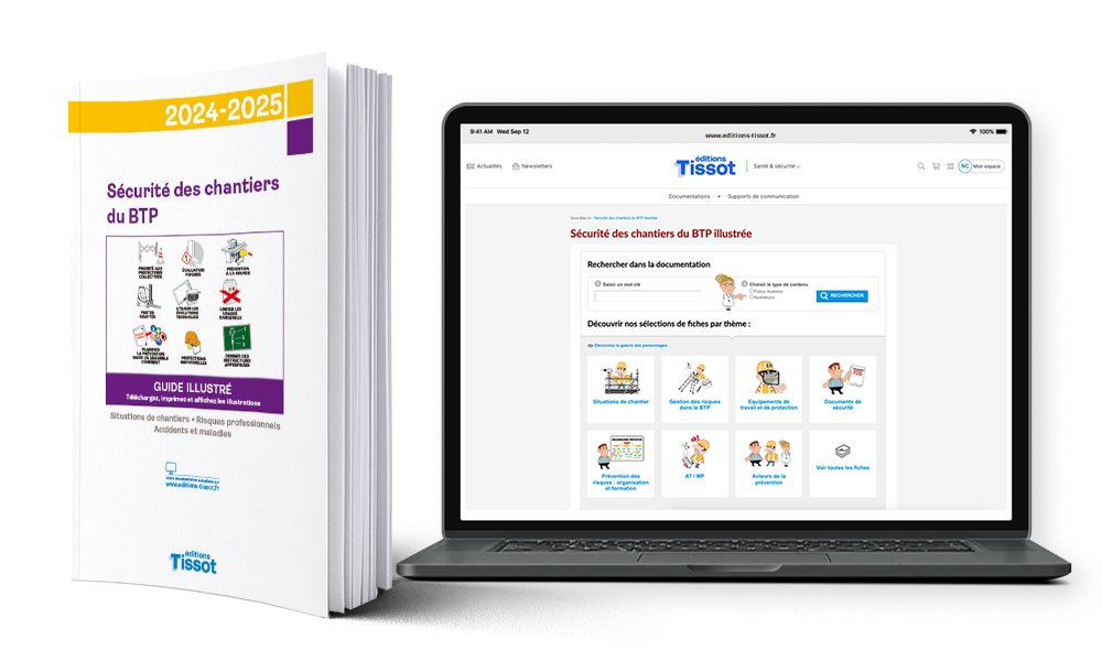 Sécurité des chantiers du BTP illustrée